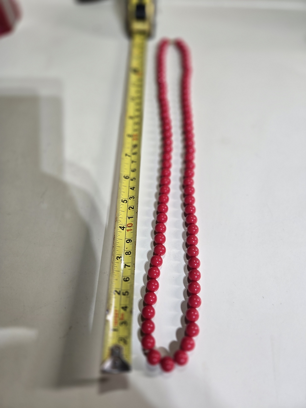 Classic Red Beaded Necklace - Timeless Women's Jewelry